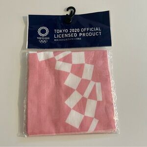 Tokyo 2020 Olympic Memorabilia Collectible Handkerchief (NEW IN BAG)